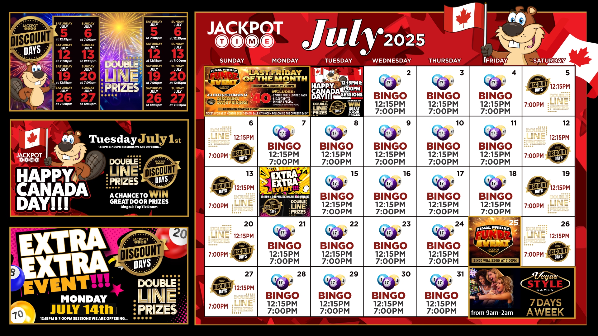 July Calendar