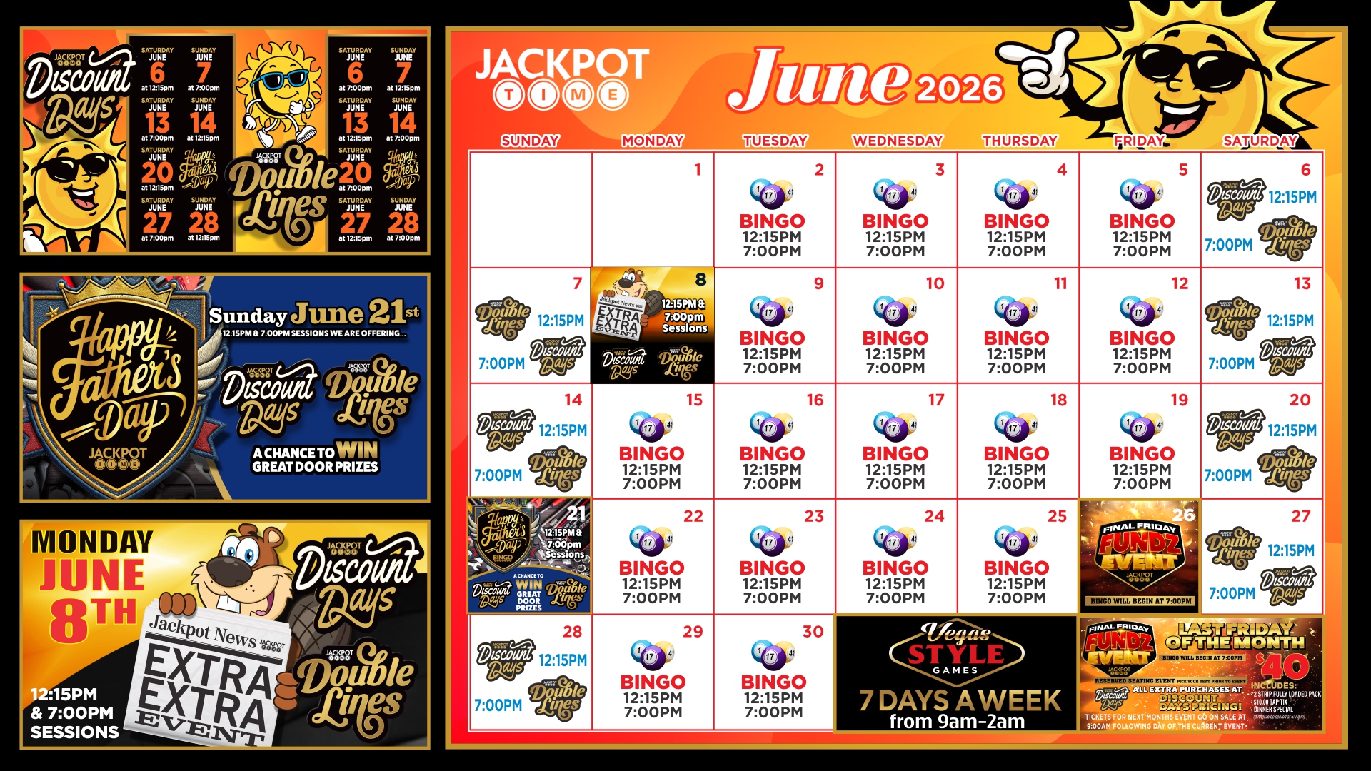 June Calendar