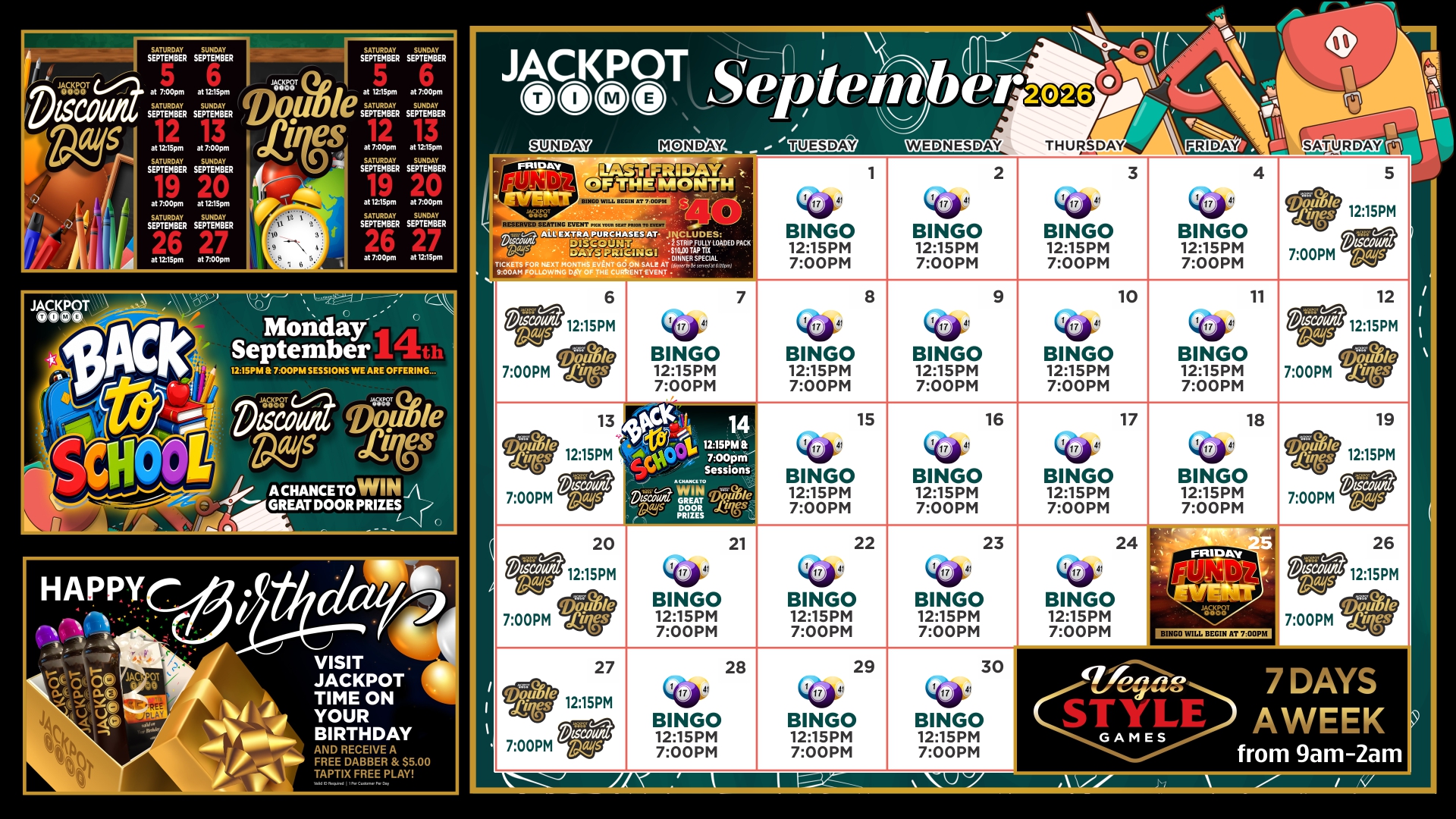 September Calendar