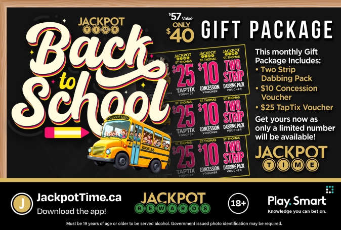 Back to school promotion.